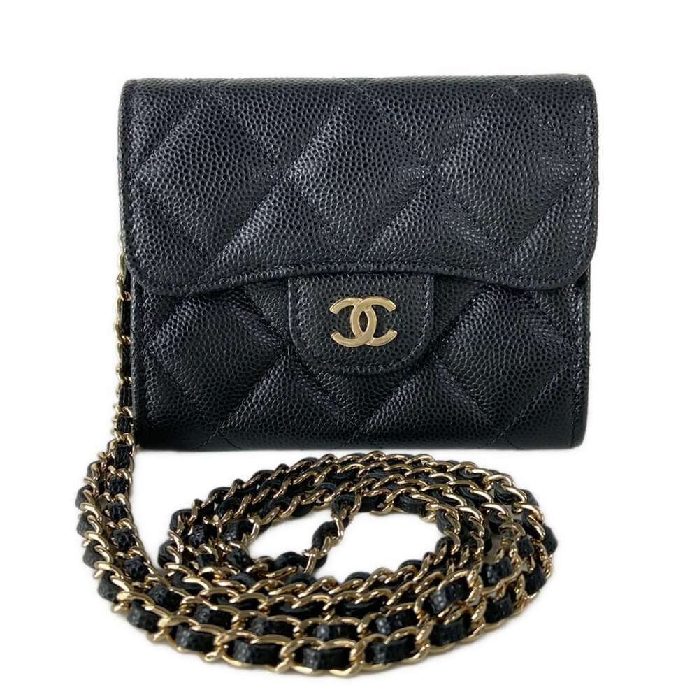 Chanel Classic Chain Clutch/Matelasse Other Style Wallet AP0238 - Picture 1 of 13